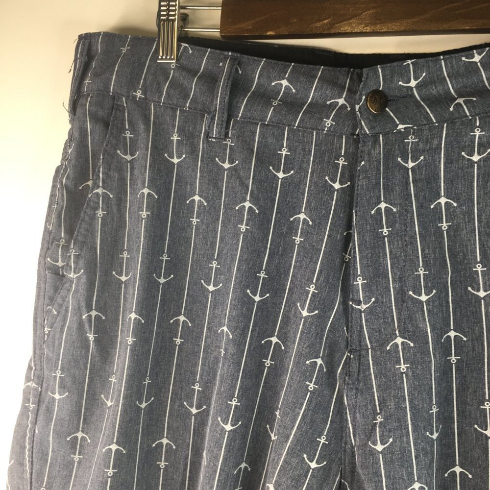 Trunks Blue Anchor Print Multifunctional Shorts S… - image 3